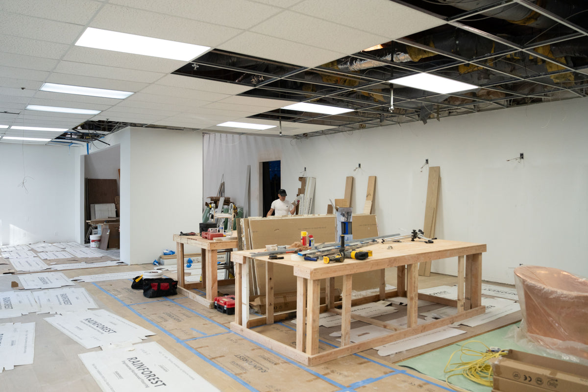 Office renovation project
